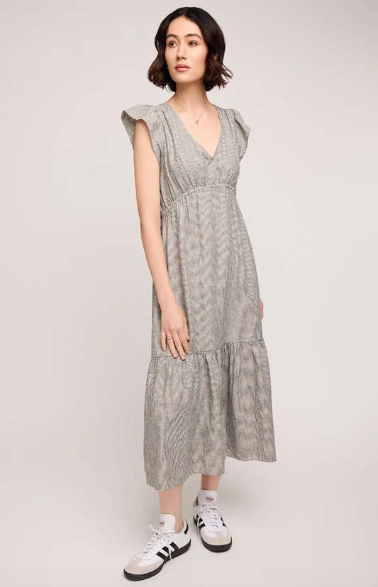 Eris Linen Midi Dress