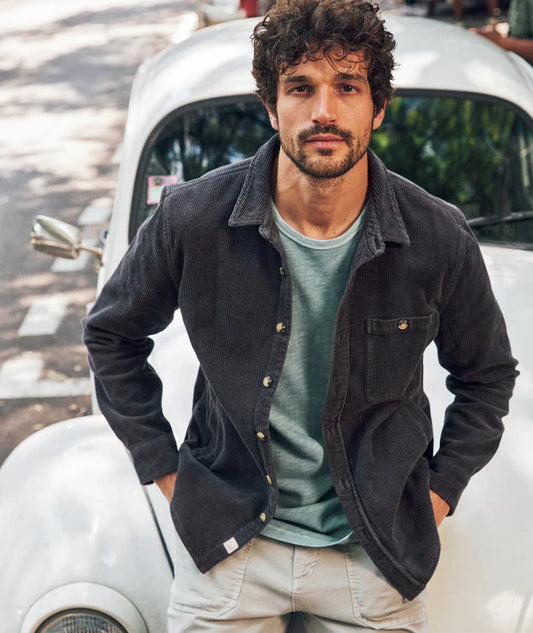 Max Broken in Corduroy Overshirt