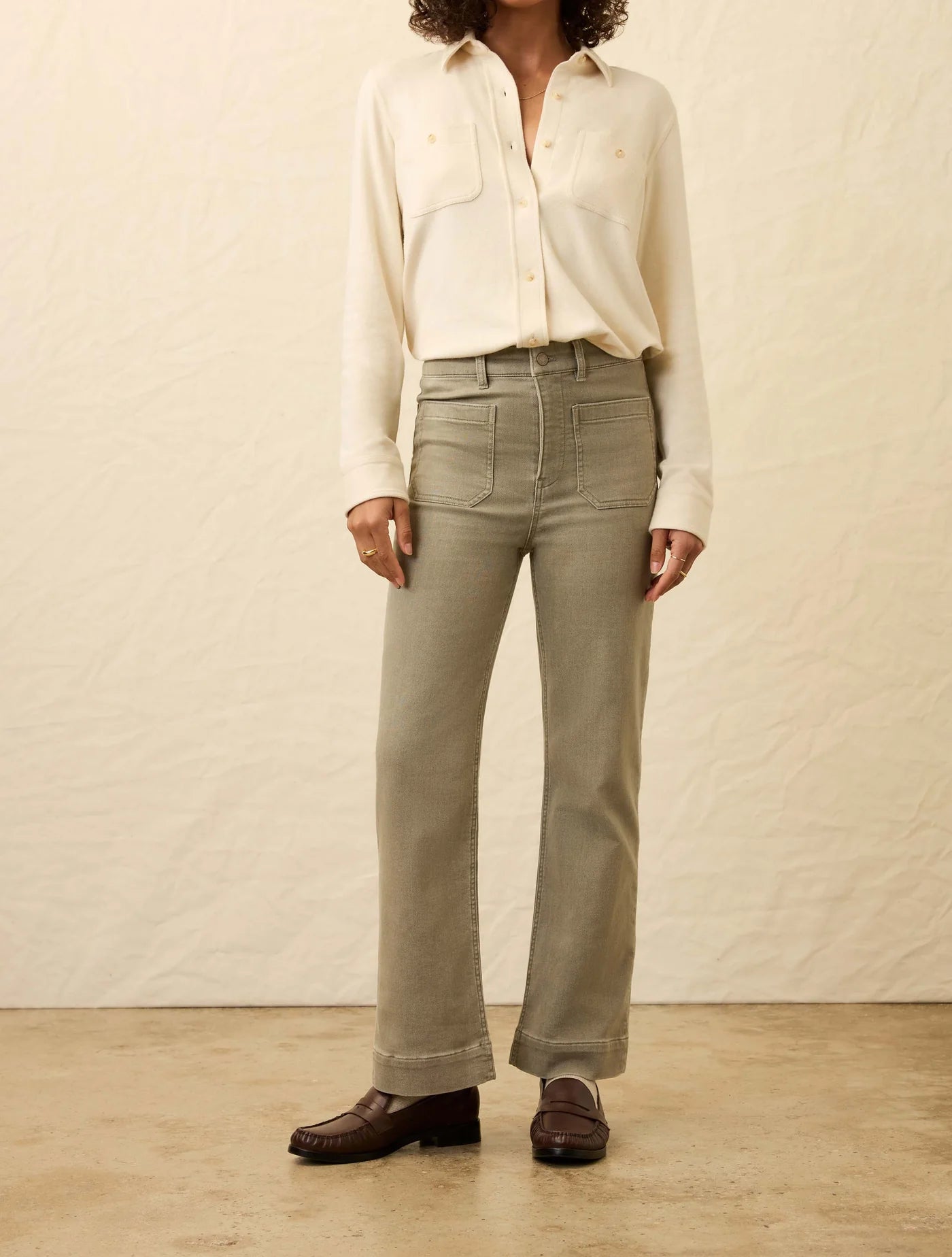 Stretch Terry Patch Pocket Pant