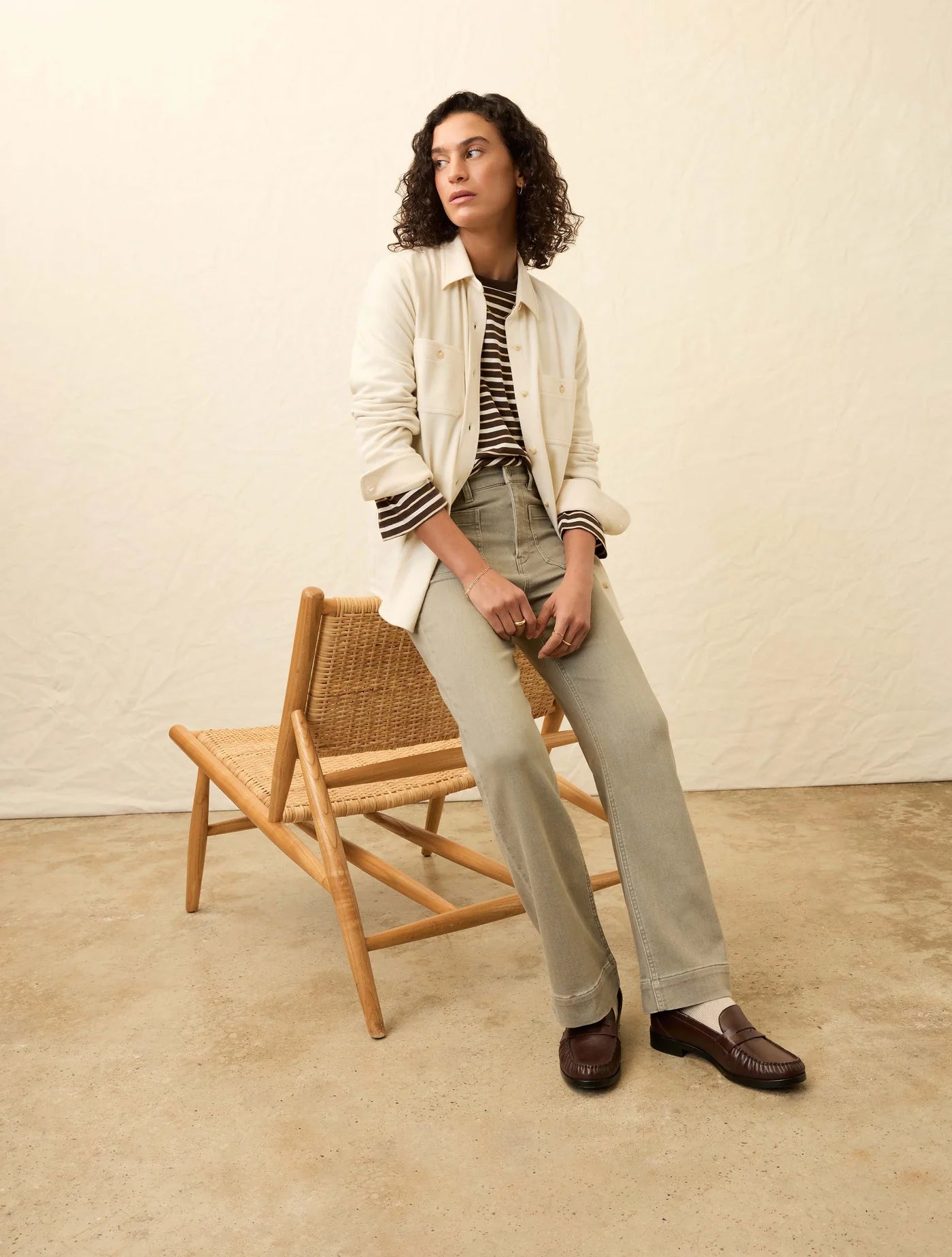 Stretch Terry Patch Pocket Pant