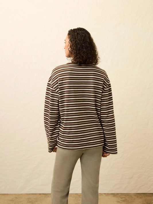 Sunwashed Long Sleeve Retro Tee