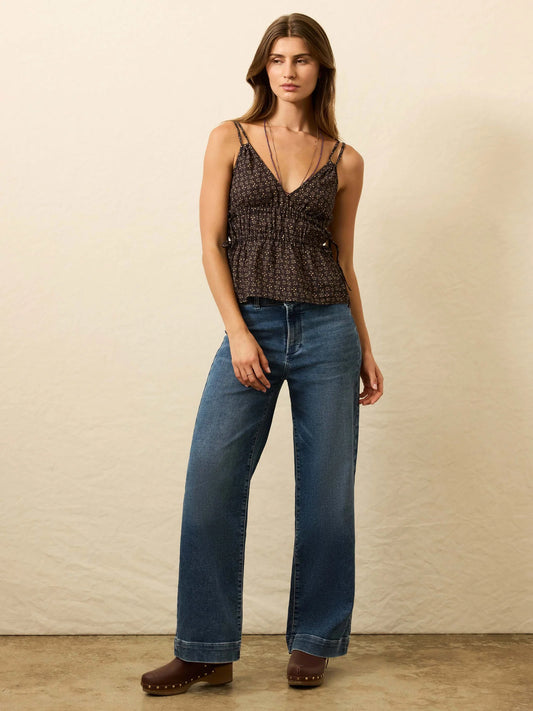 Sunbeam Top - Luna Mixed Print