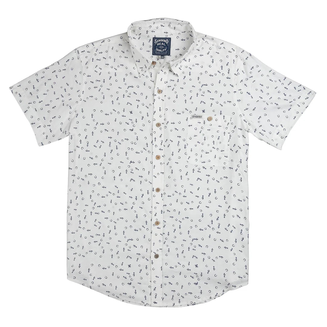 City Slicker Short Sleeve - Best of Luck White