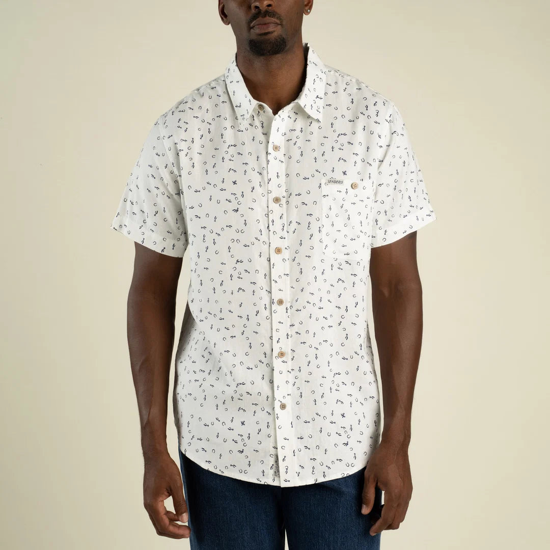 City Slicker Short Sleeve - Best of Luck White