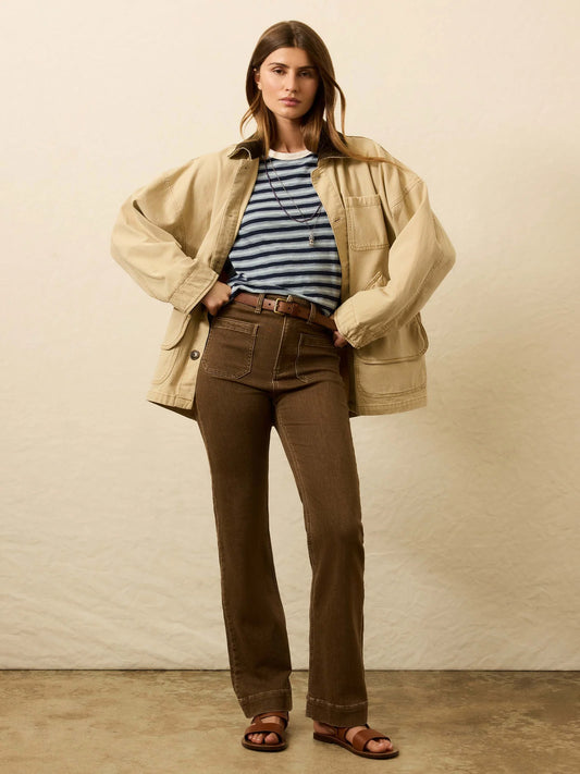 Stretch Terry Patch Pocket Pant