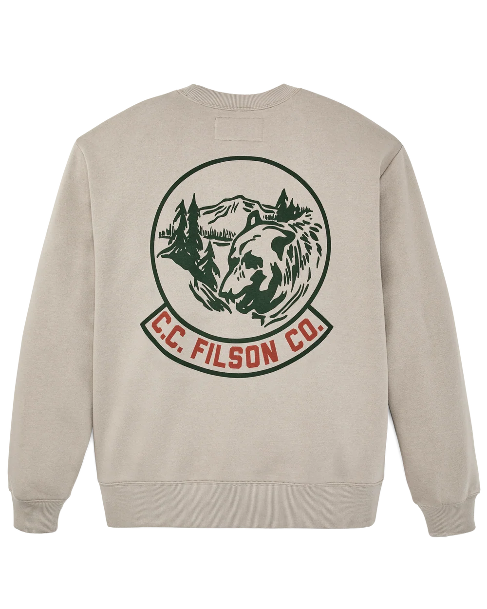 Bear Graphic Crewneck Sweatshirt