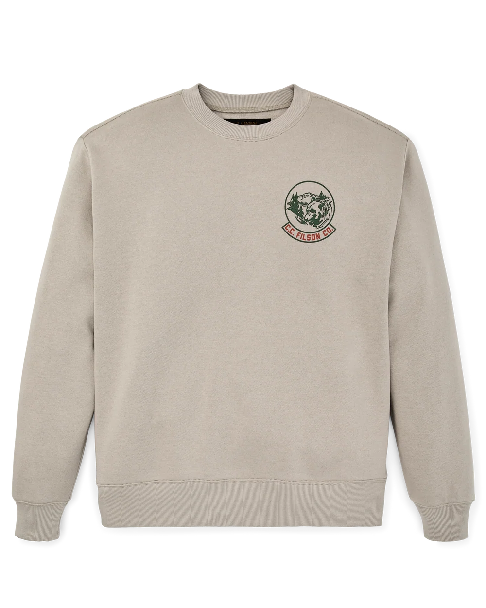 Bear Graphic Crewneck Sweatshirt