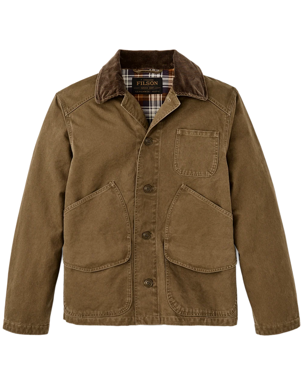 Canvas Outfitter Jacket in Kangaroo