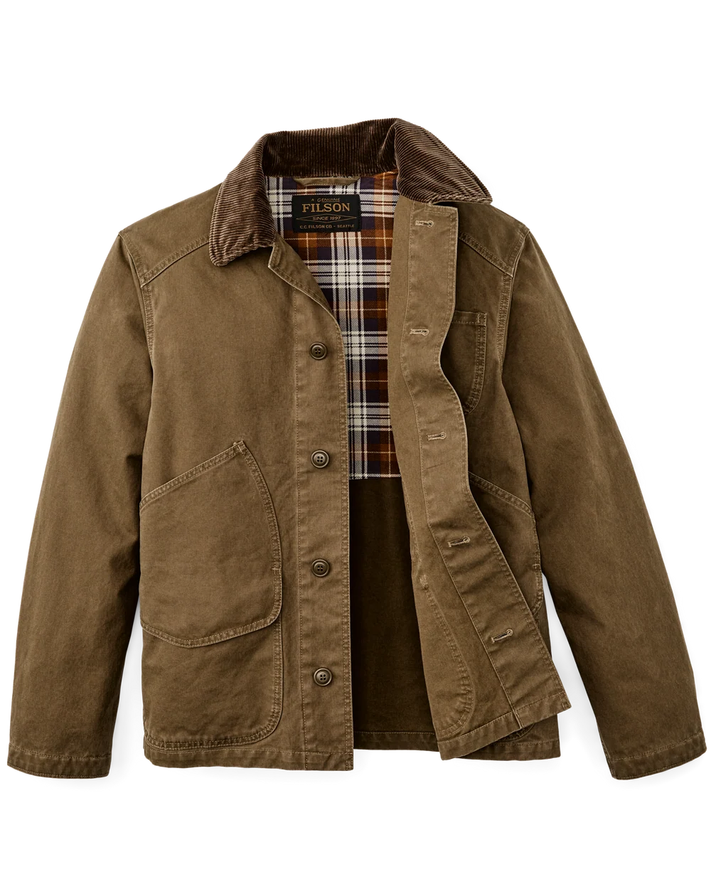 Canvas Outfitter Jacket in Kangaroo