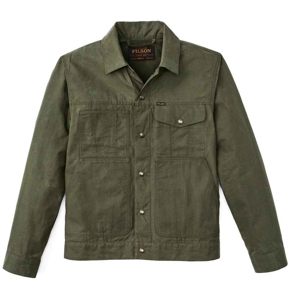 Dry Wax Short Cruiser in Olive