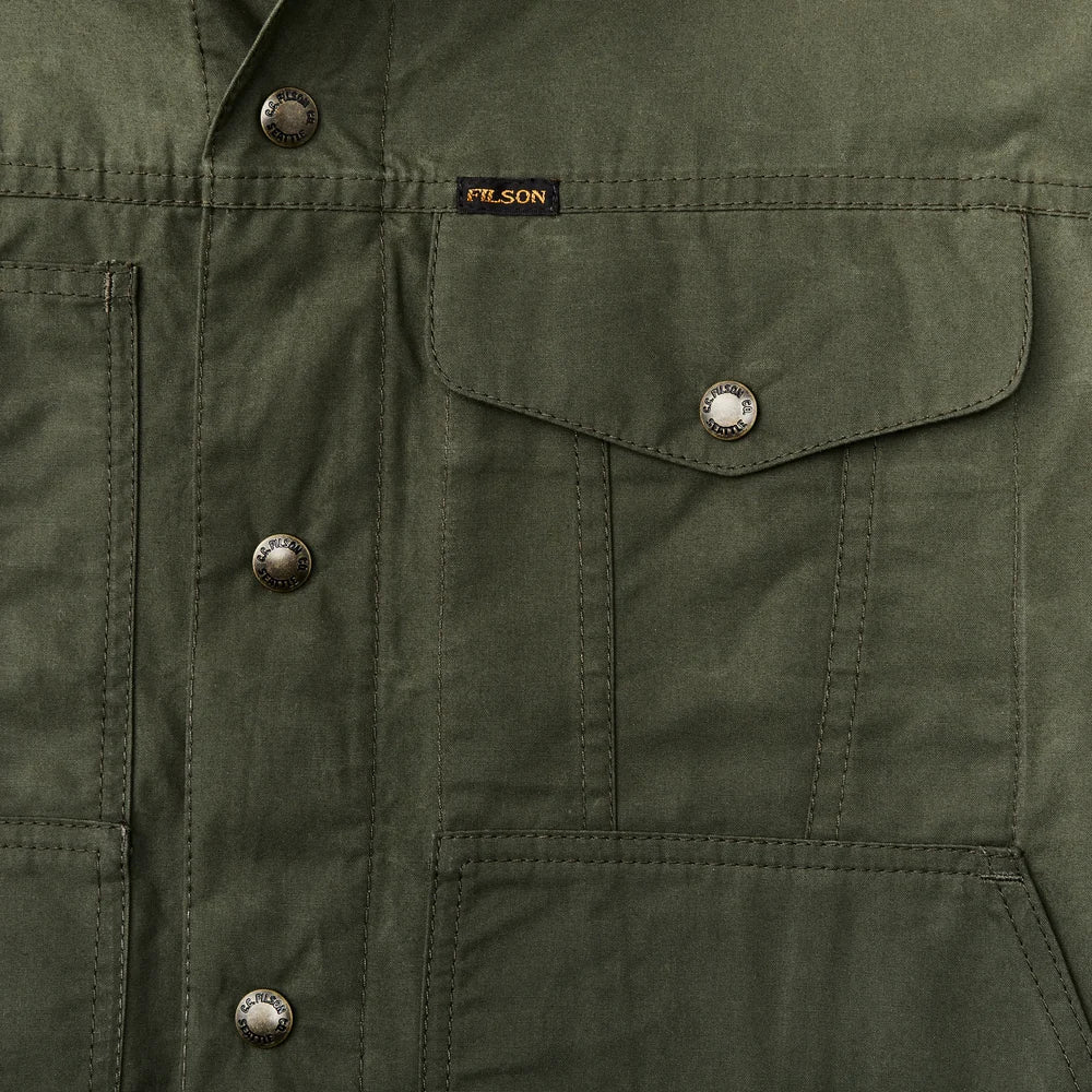 Dry Wax Short Cruiser in Olive