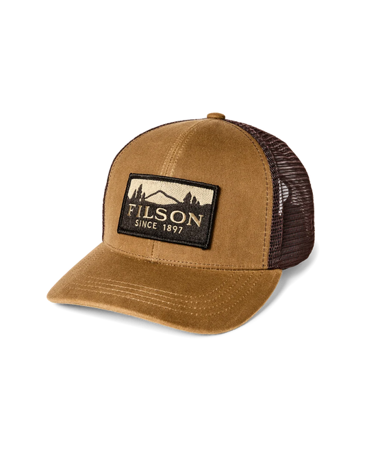 Scenic Logger Mesh Cap in Dark Khaki