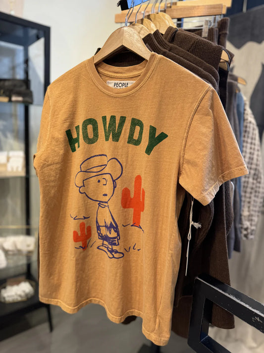 Peanuts Cowboy Charlie Brown T-Shirt