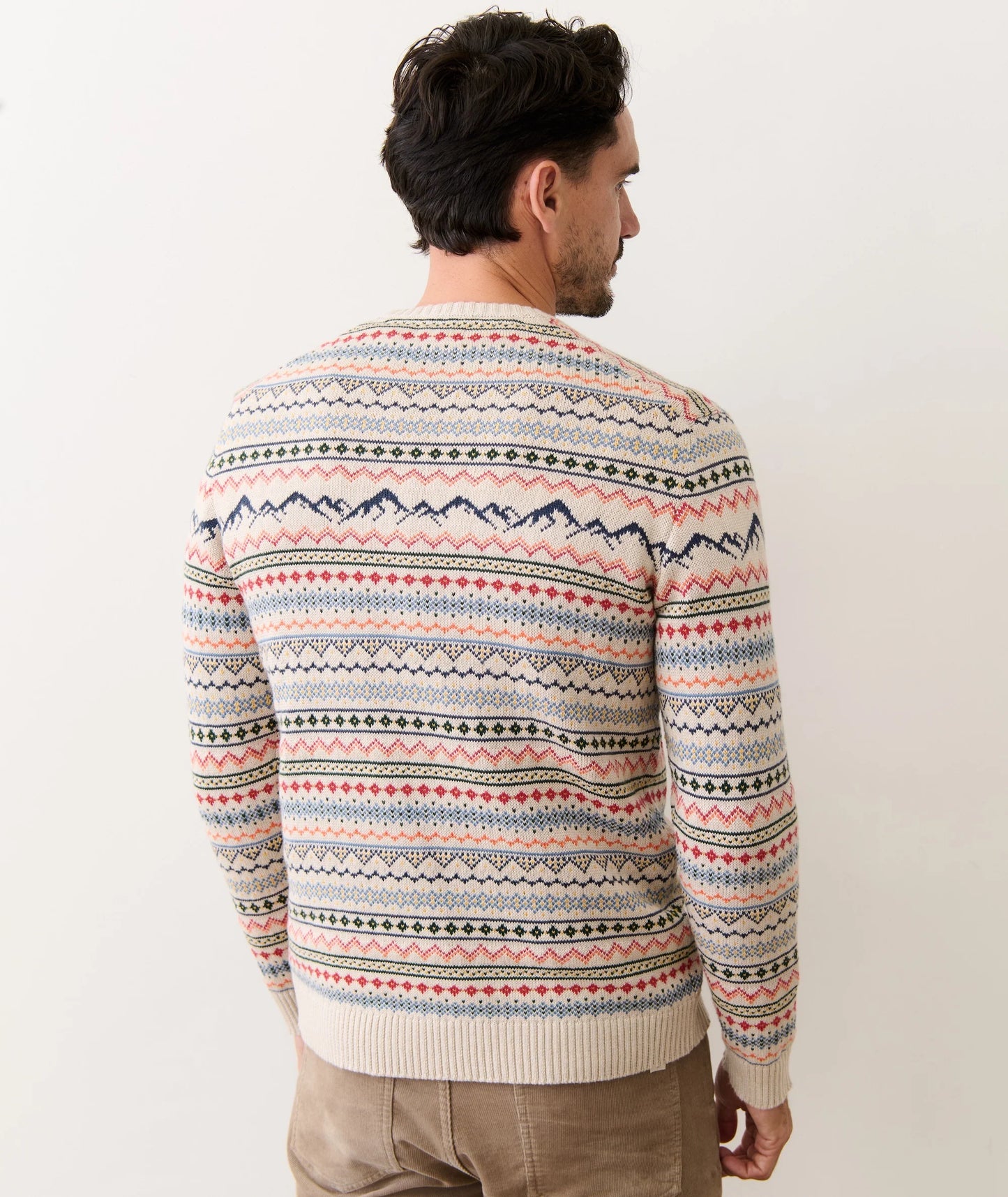 California Fair Isle Crew Sweater