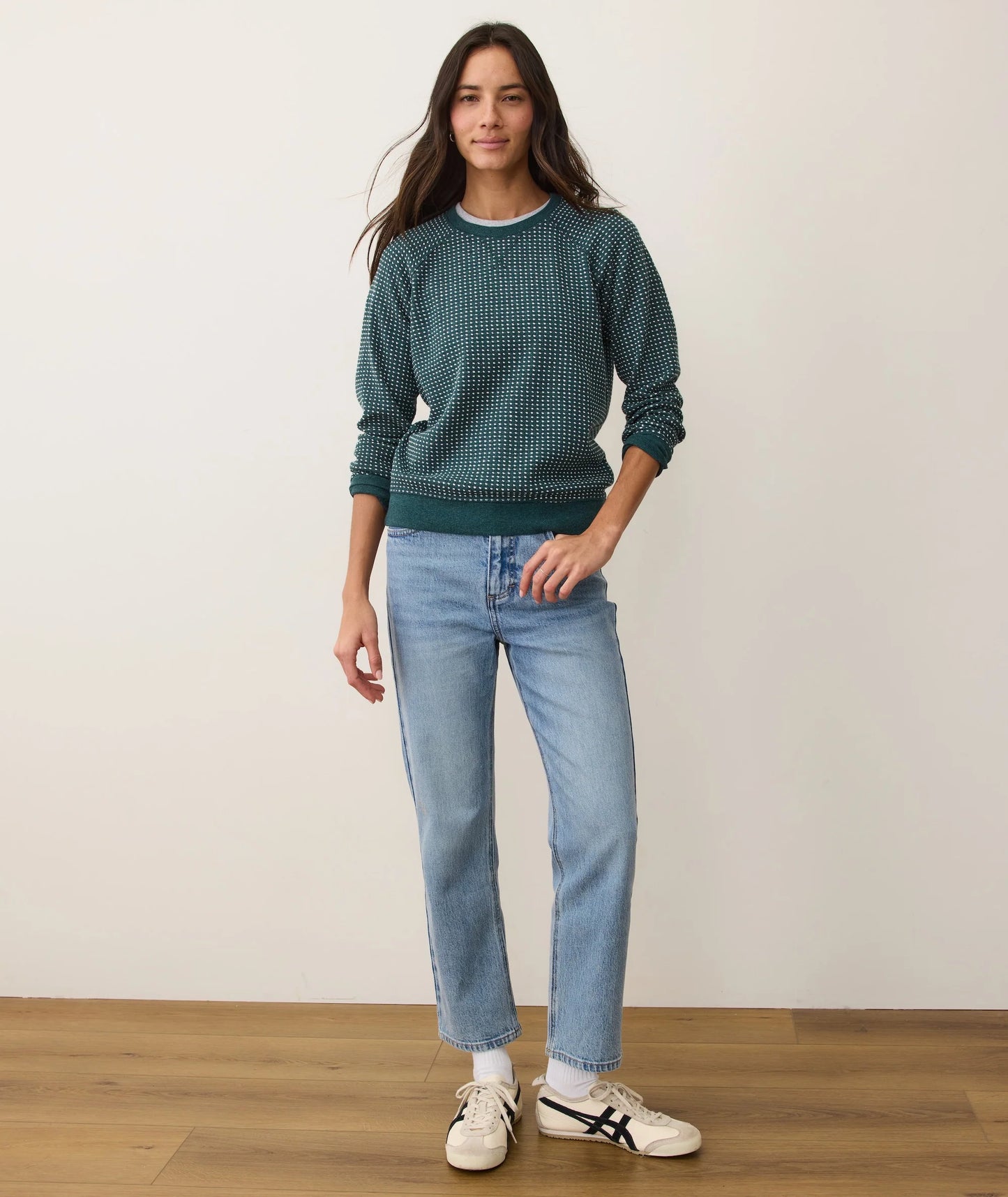 Daisy Textured Raglan