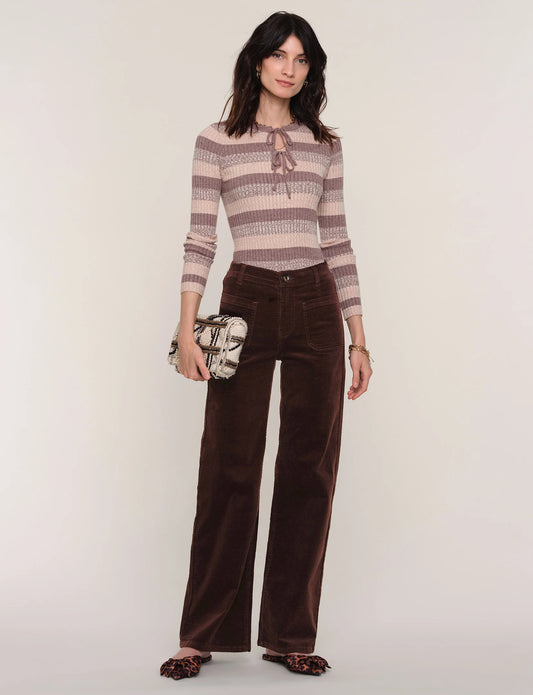 Mila Patch Pocket Corduroy Pant