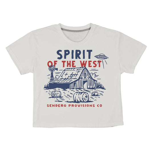 High Plains Boxy Crop Tee