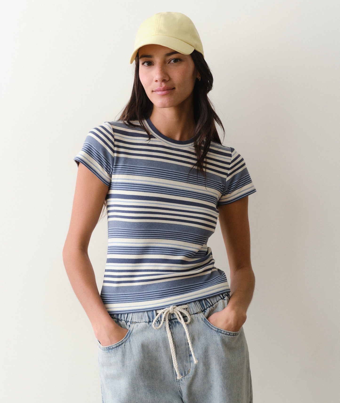 Lexi Rib Sun-In Crew Tee