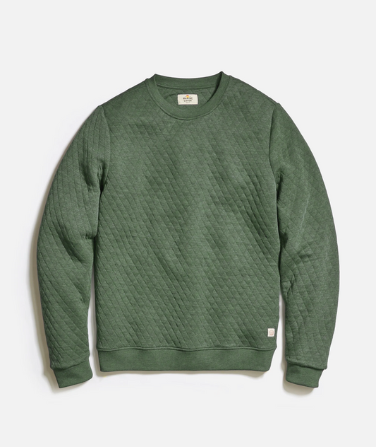 Corbet Quilted Crewneck