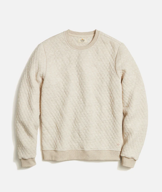 Corbet Quilted Crewneck