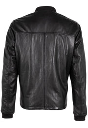 Cranch Reversible Leather Bomber
