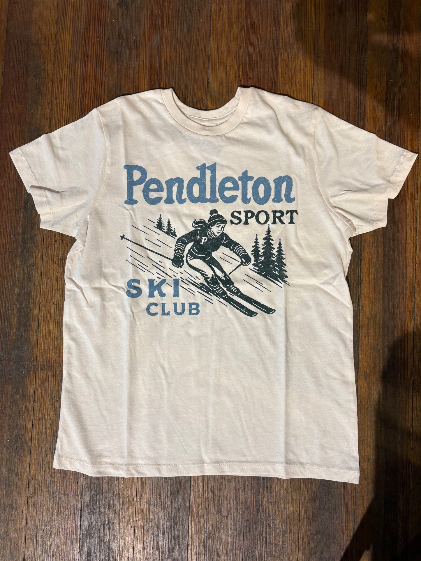Ski Graphic Tee White