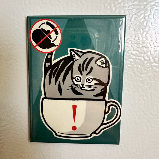 Magnet - Cat Teapot
