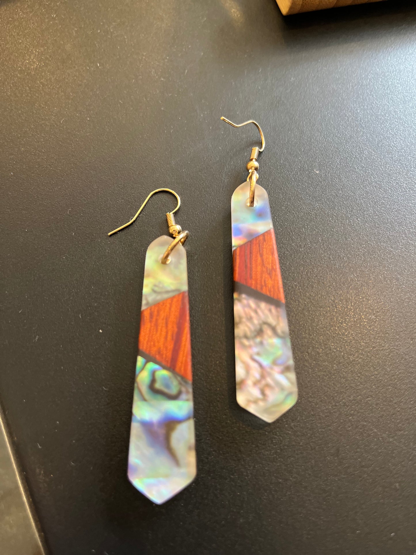 Wood & Resin Earrings