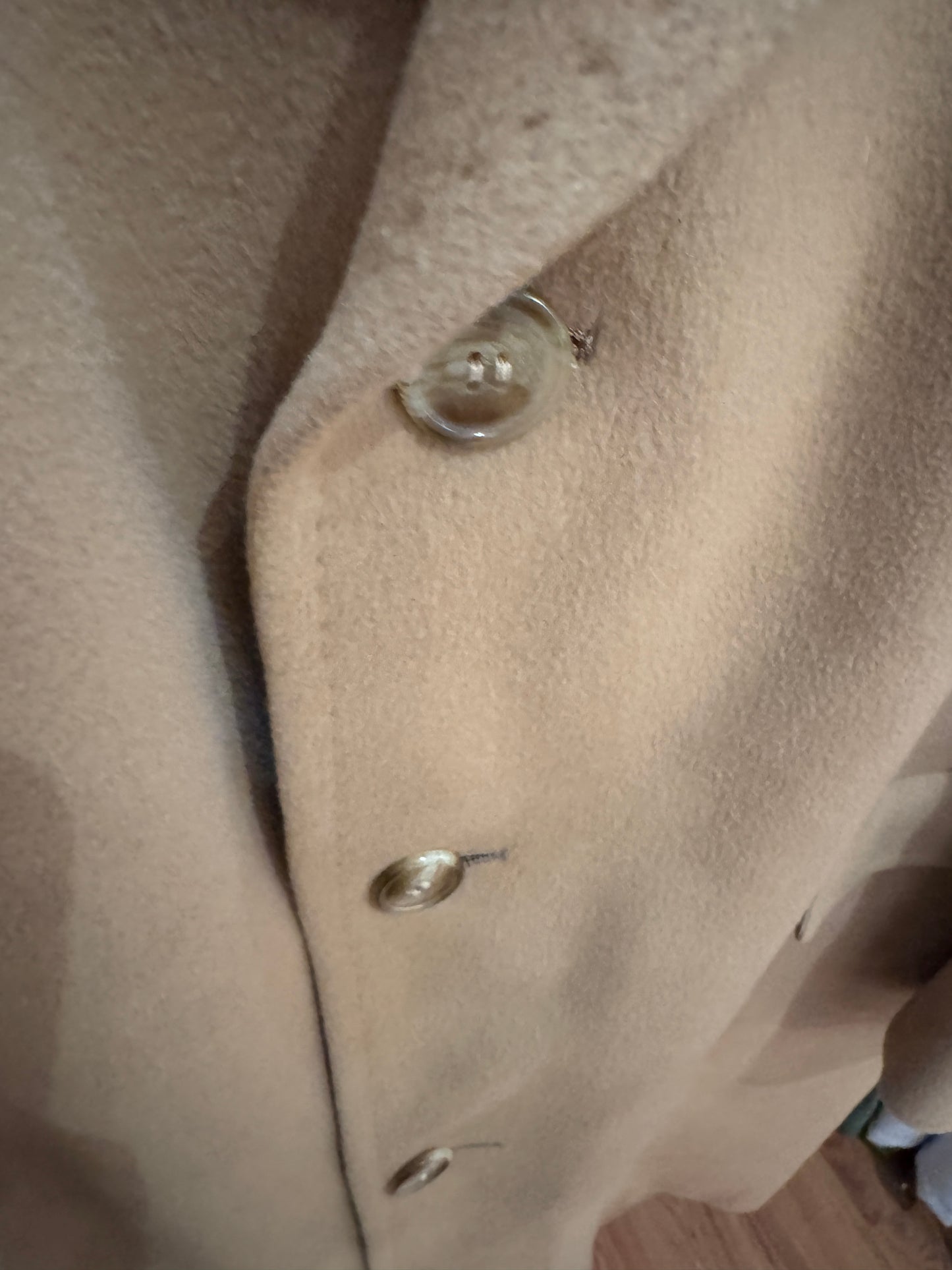 Vtg Malcom Kenneth Mongolian Cashmere Coat