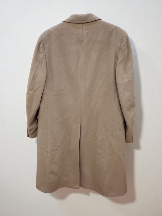 Vtg Malcom Kenneth Mongolian Cashmere Coat