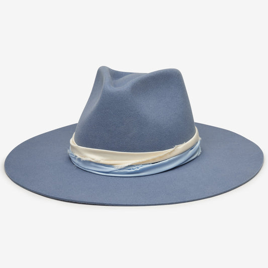 Austin Felted Wool Hat French Blue