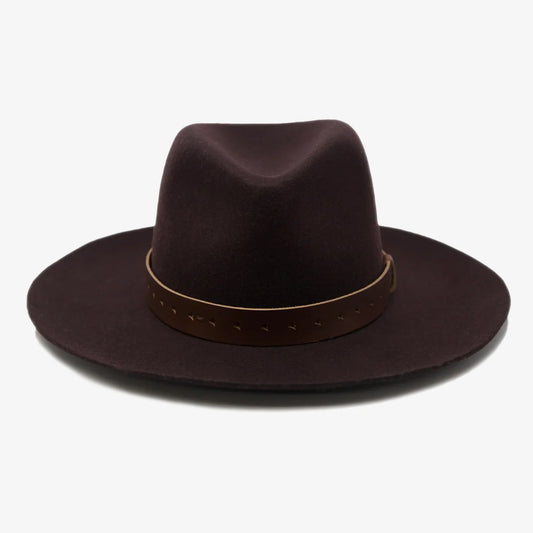 Harper Hat in Brown