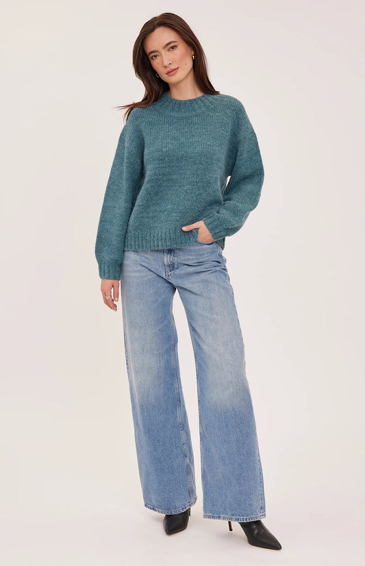 Tova Sweater in Heather Jewel