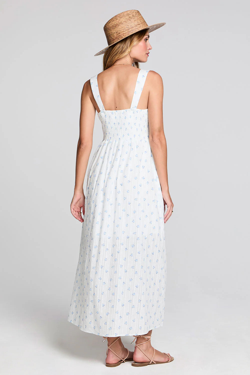 Kymber Capri Blue Midi Dress MST Goods Kymber Capri Blue Midi Dress MST Goods