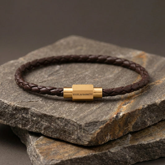 Luke Landon Leather Bracelet