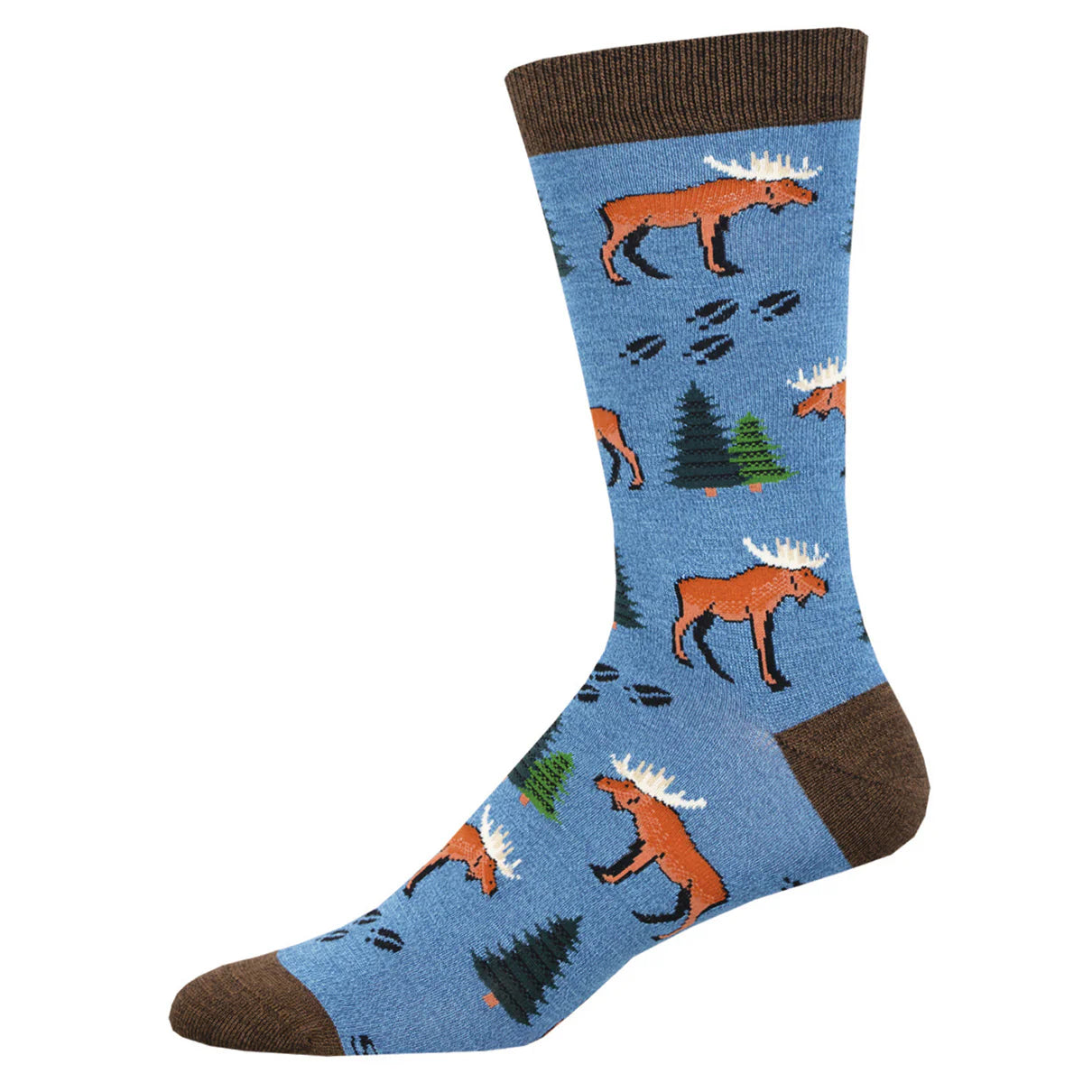 Moose Tracks Socks