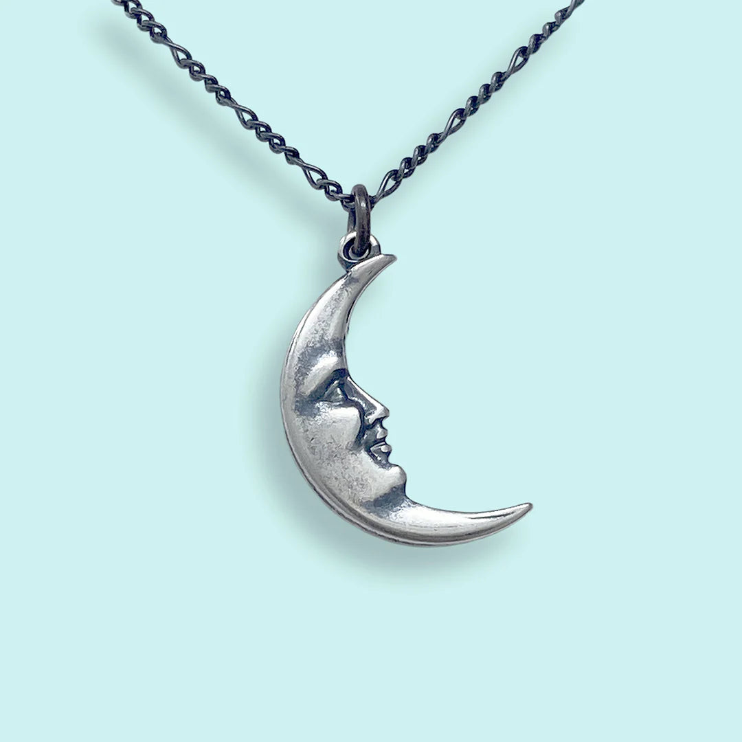 Man in the Moon Necklace