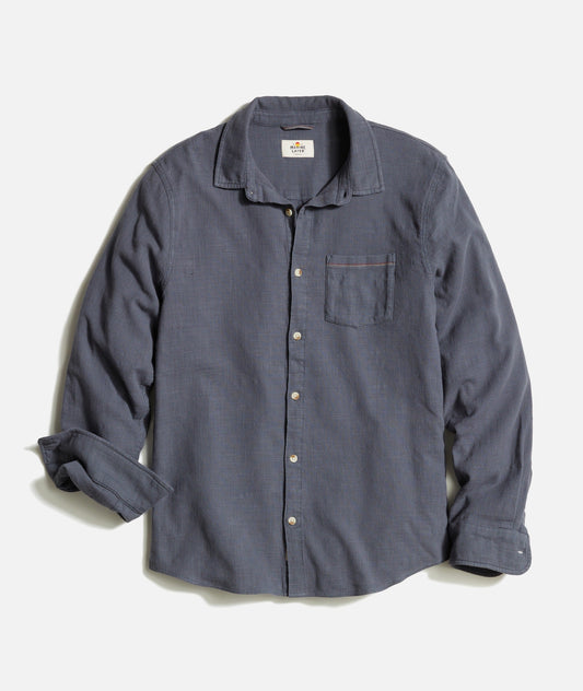 Stretch Selvedge Long Sleeve Shirt