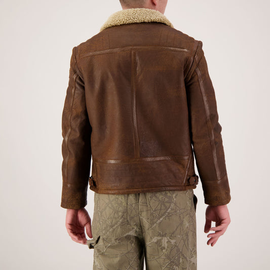 Anchorage CF Dark Brown Lambskin Jacket