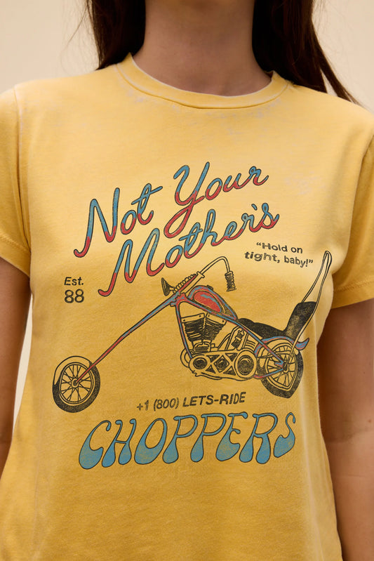 Not Your Mother's Choppers Burnout Vintage Tee