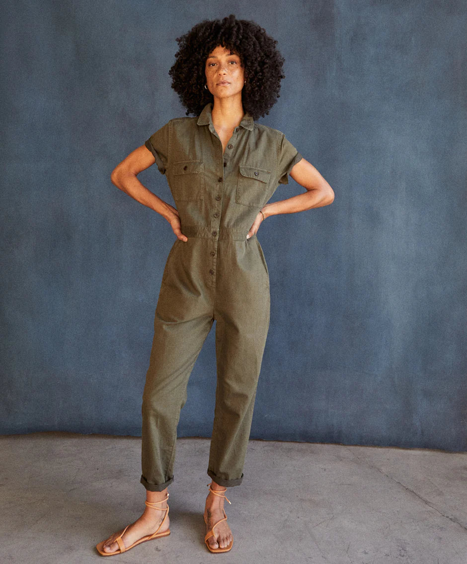 S.E.A. Suit Short Sleeve Jumpsuit