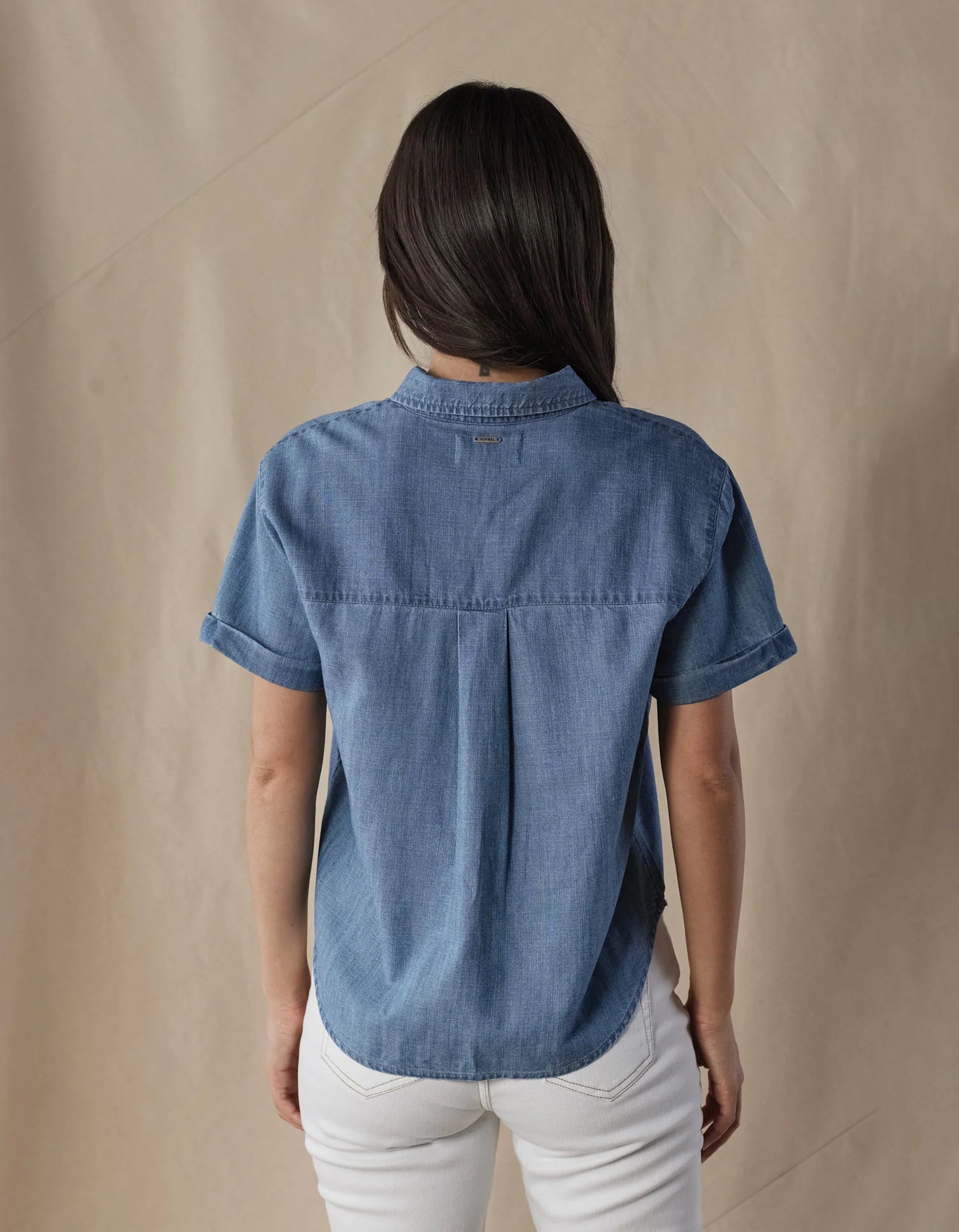 Chambray Rosie SS Button Up