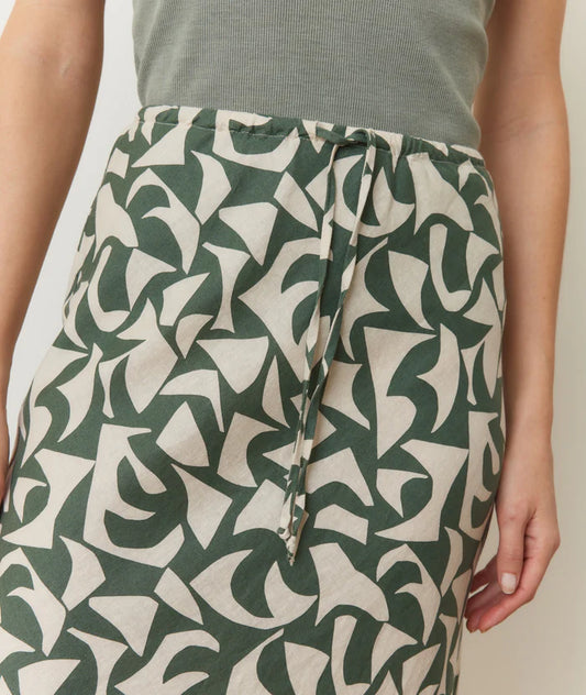 Avery Hemp Midi Skirt
