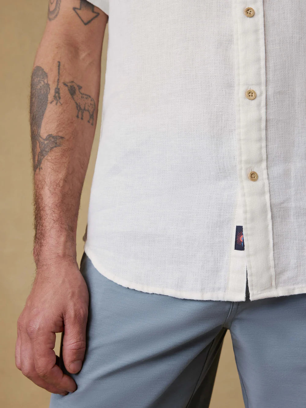 Short Sleeve Palma Linen Shirt