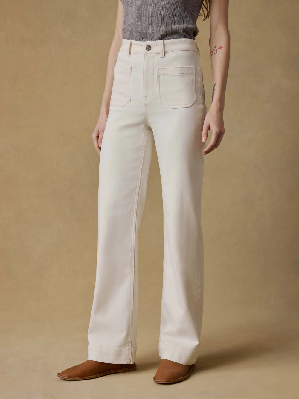 Stretch Terry Patch Pocket Pant