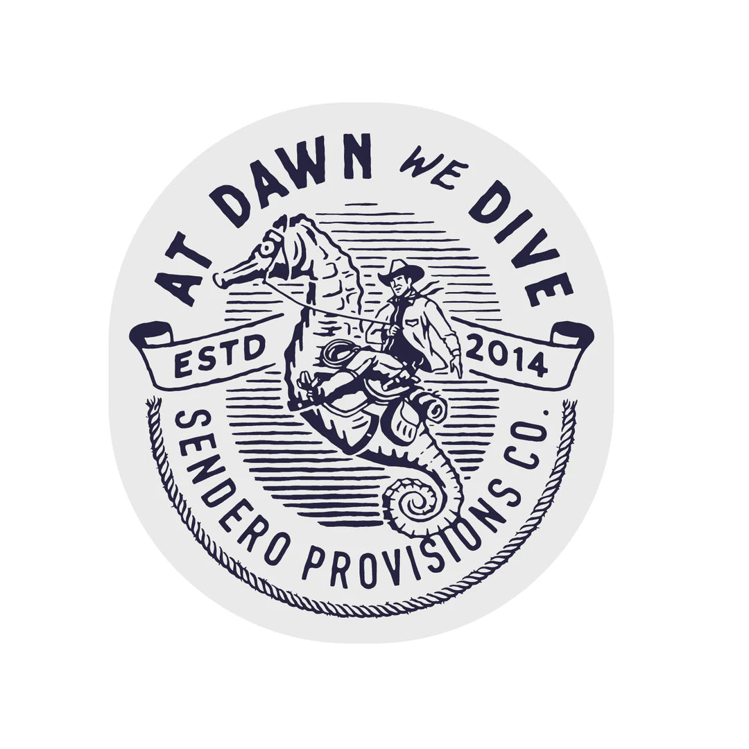 We Dive Sticker