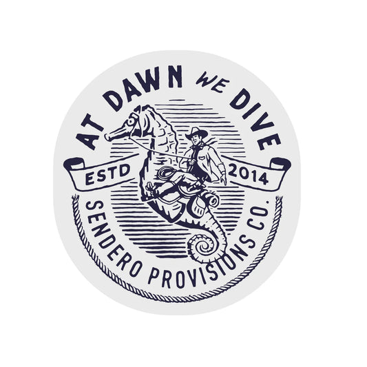 We Dive Sticker