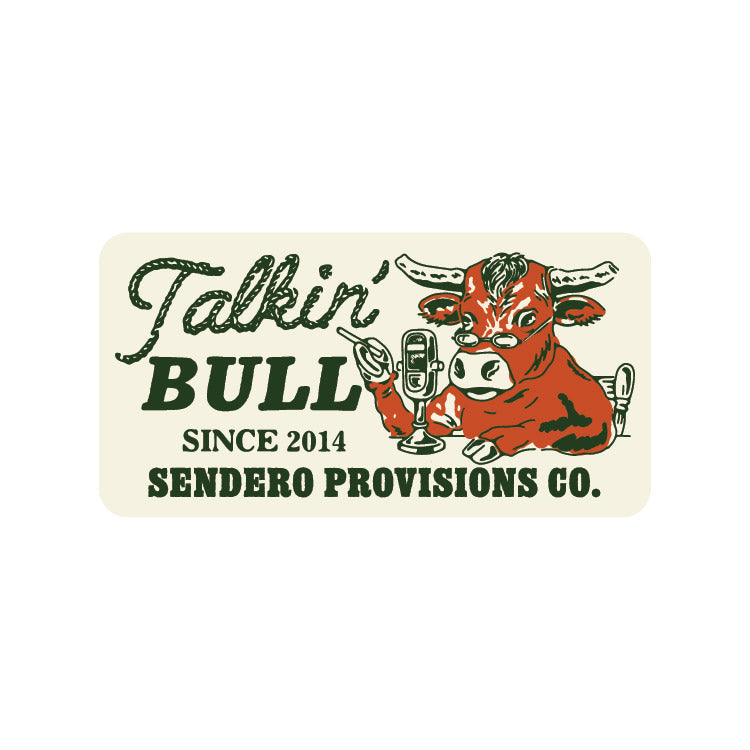 Talkin' Bull Sticker