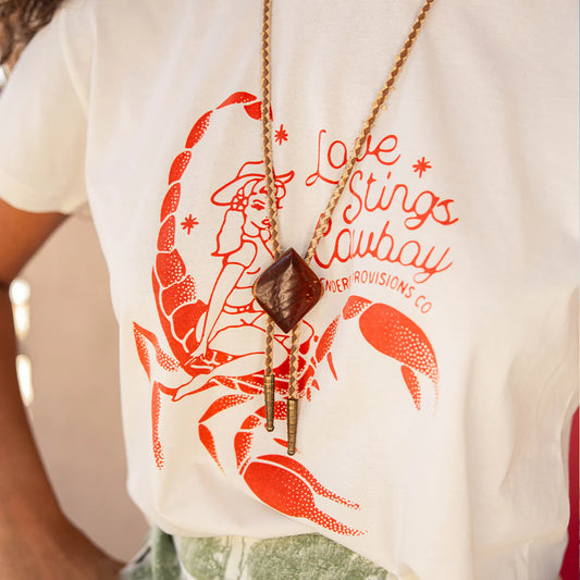 Love Stings Crop Tee