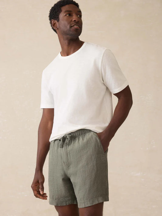 Essential Linen Short (6.5" Inseam)